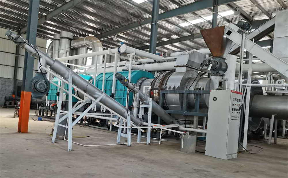 連續(xù)式碳化爐中的碳化過程是如何進(jìn)行的？